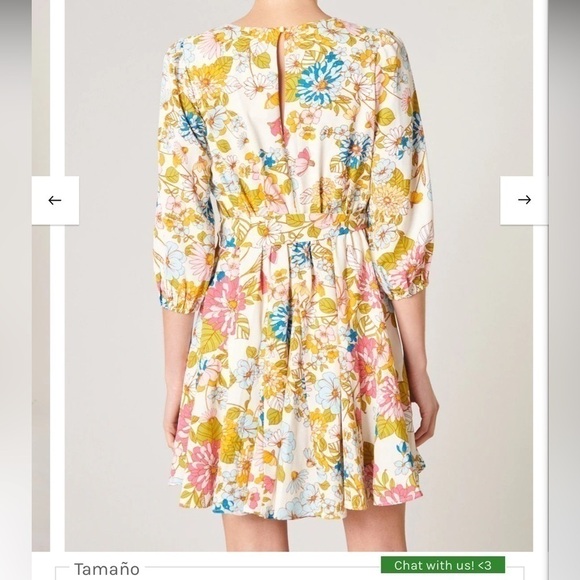 SUGARLIPS La Rochelle Balloon Sleeve Derby Dress XS - Picture 5 of 12